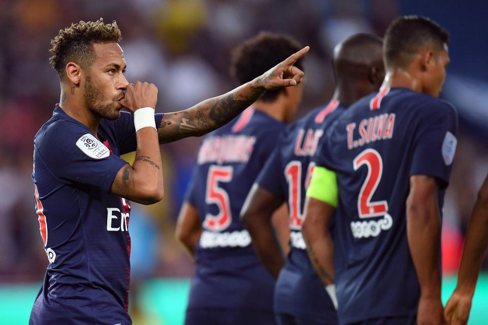 Neymar ghi bàn, PSG thắng trận mở màn League 1 10 ney mar